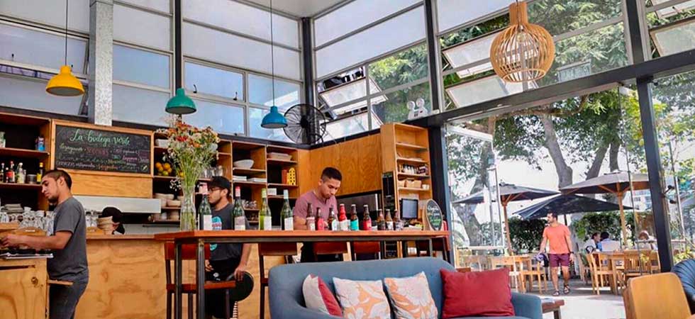 Cafe bodega verde Lima Peru