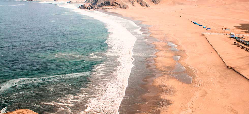 Beach near Lima