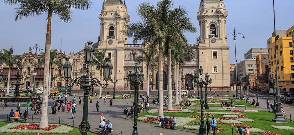 Plaza de armas de Lima