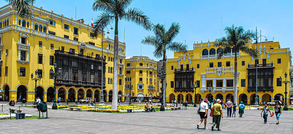 Plaza principal Lima